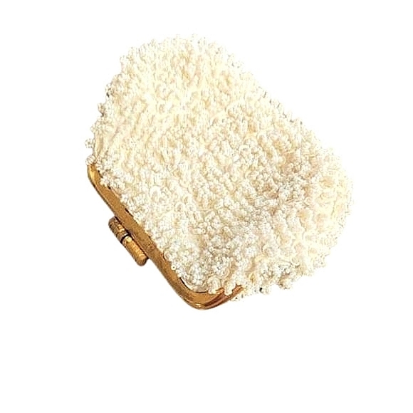 💍Host Pick Romantic Vintage Mini Beaded Clutch Purse Cottagecore Wedding - Picture 2 of 8